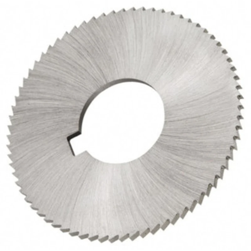 Made in USA 1-3/4 x 0.008, 5/8 Arbor, 132-Tooth High Speed Steel Slitting & Slotting Saw Uncoated, RH Cut, Straight T...